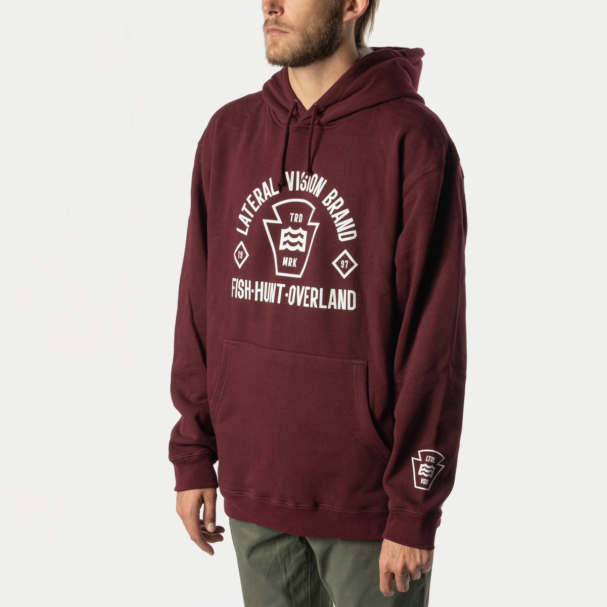 Overland Logo Hoodie by Lateral Vision