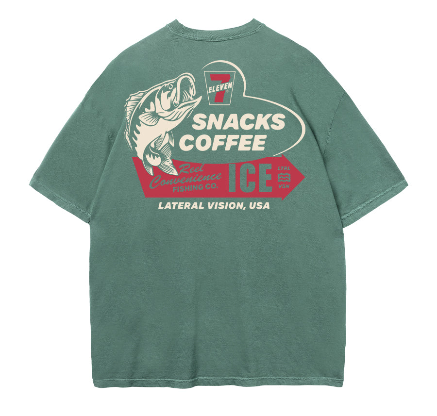 7-ELEVEn® x LV Fishing Tee - Green – Lateral Vision