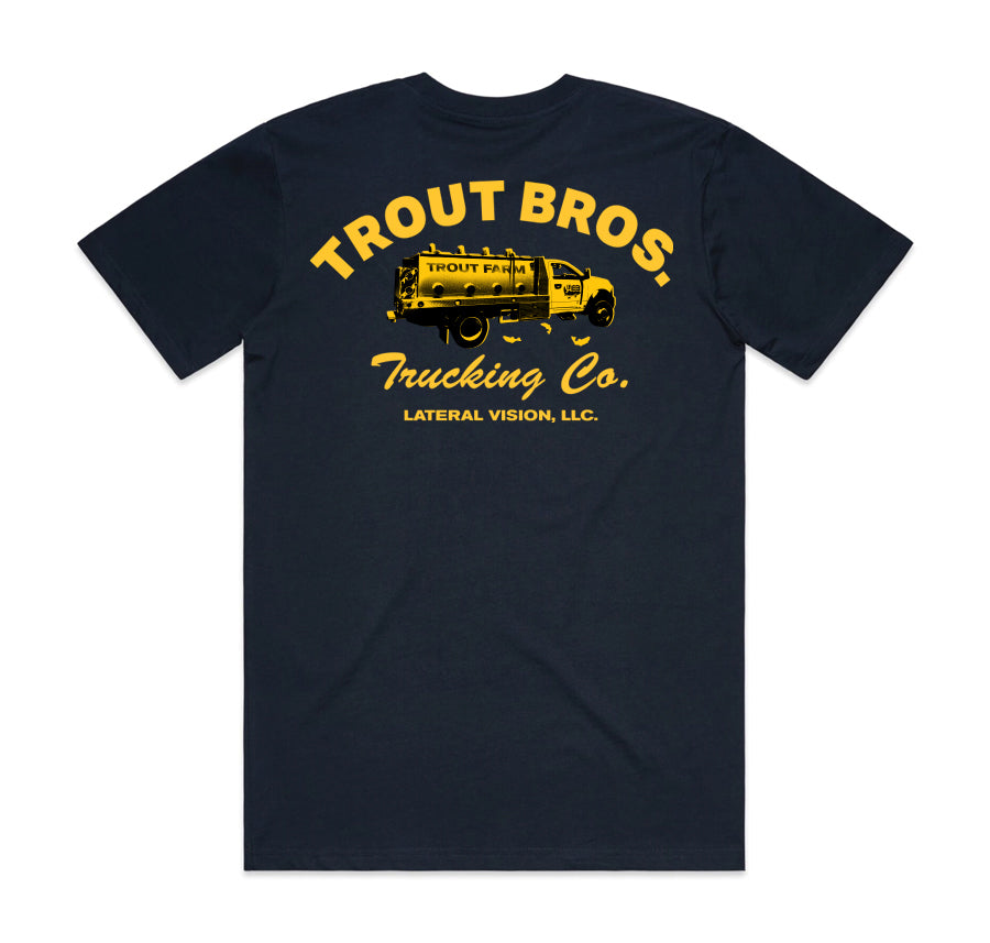 Trout Bros. Trucking Co. T-Shirt - Navy